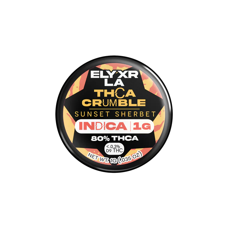 ELYXR LA: THCA CRUMBLE - 1G - Image 3