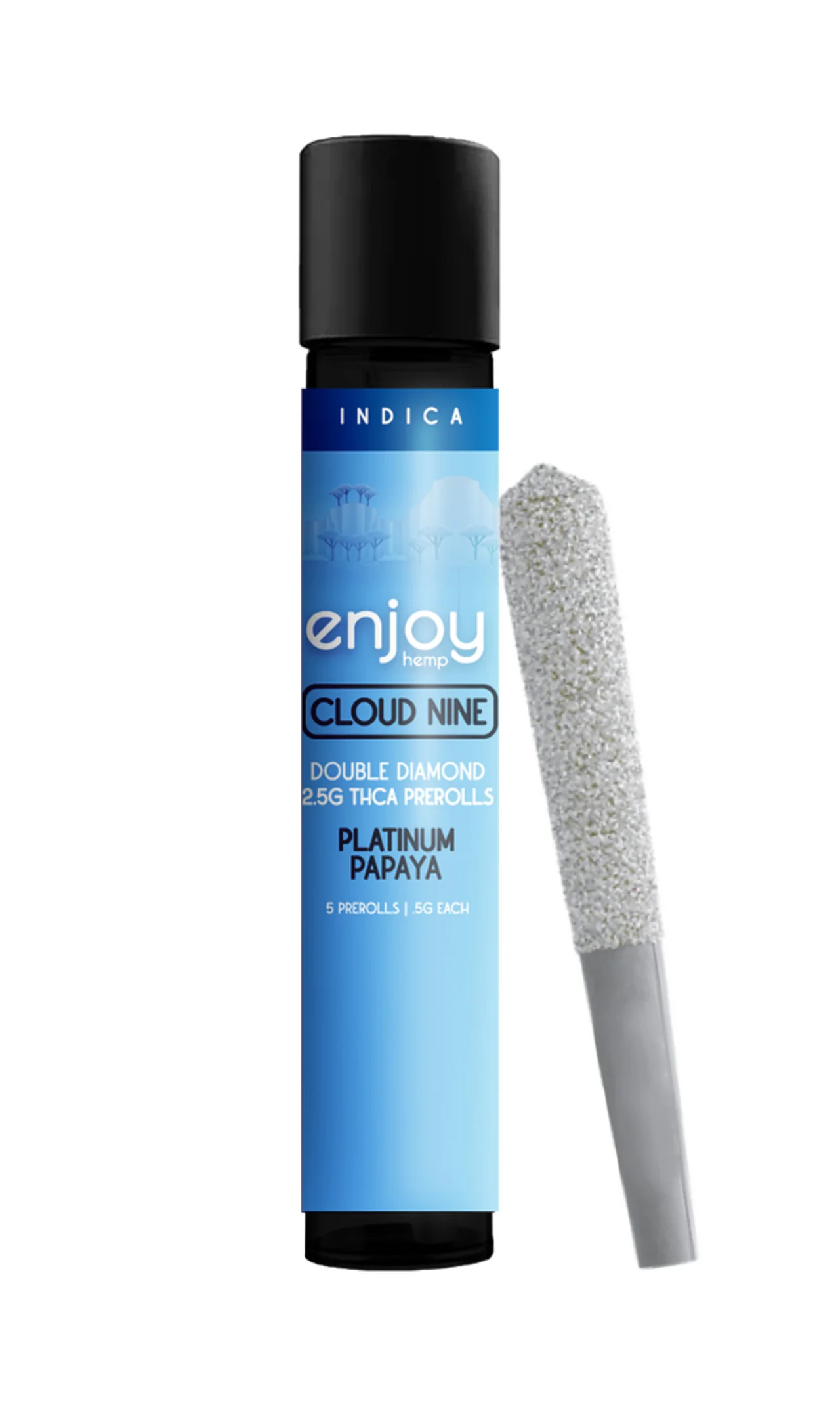 ENJOY: MEGA POTENCY DOUBLE DIAMOND THCA PRE-ROLLS - 2.5G - Image 9