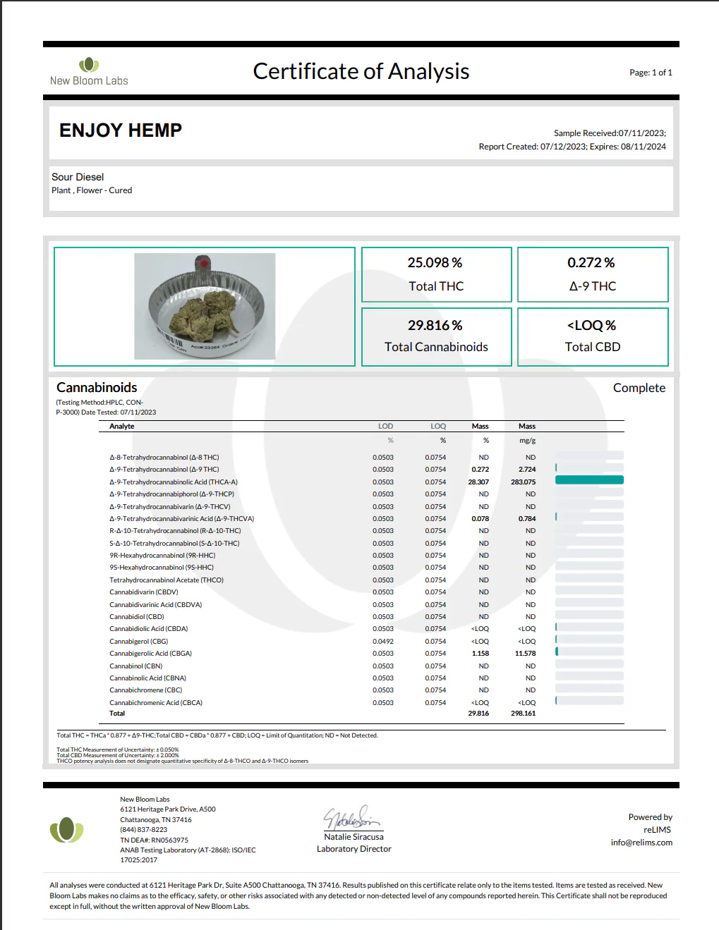 ENJOY: PURE THCA INDOOR FLOWER - 3.5G - Image 10