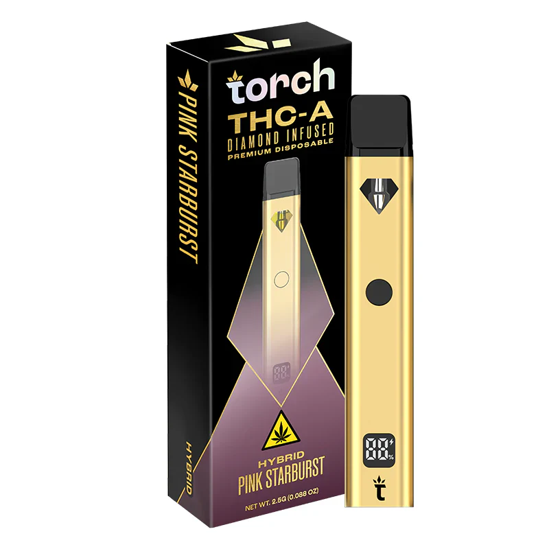 TORCH : THC-A DIAMOND INFUSED PREMIUM DISPOSABLE - 2.5G - Image 13
