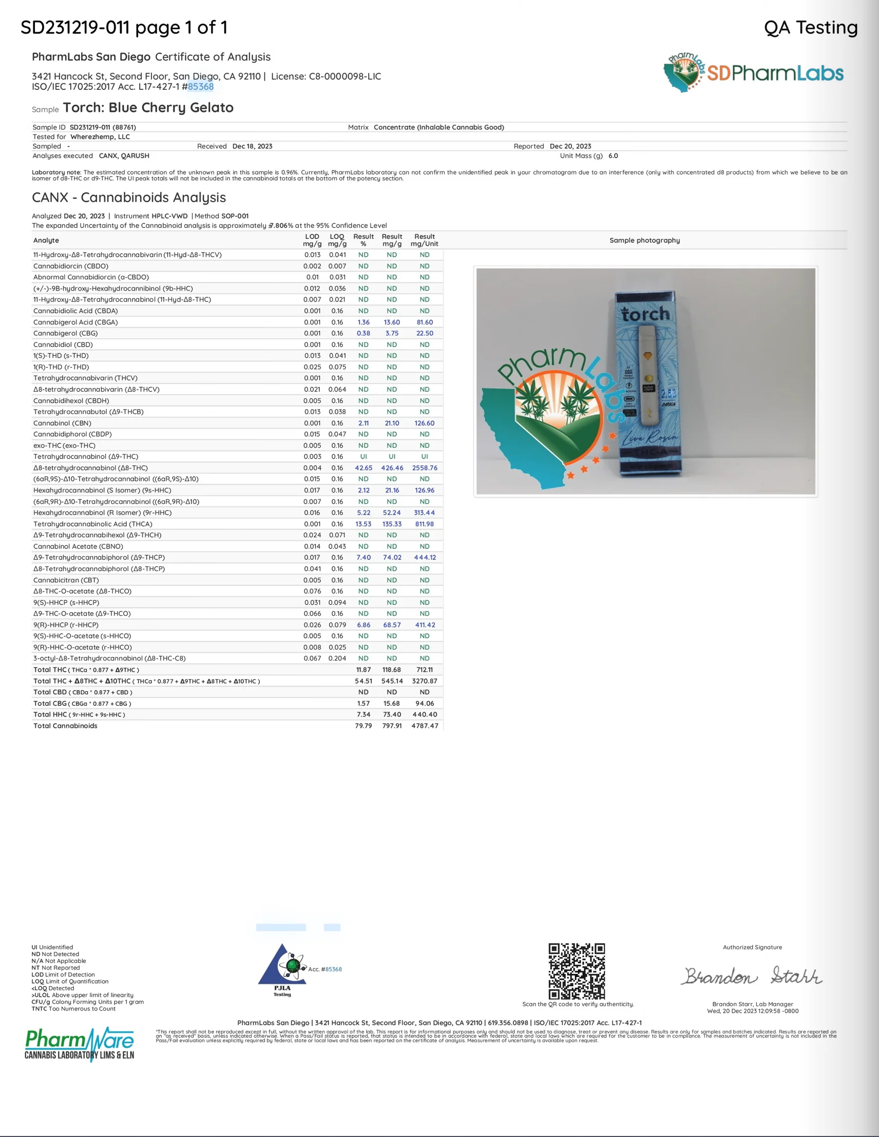 TORCH : THC-A DIAMOND INFUSED PREMIUM DISPOSABLE - 2.5G - Image 16