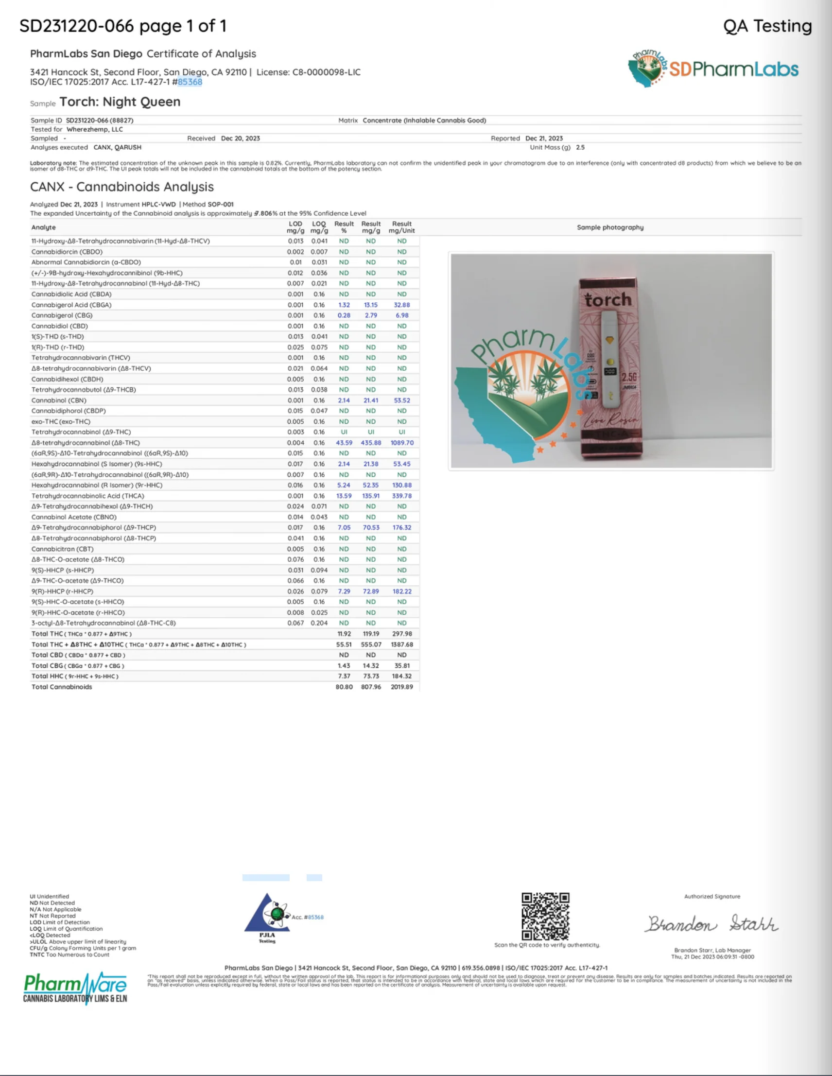 TORCH : THC-A DIAMOND INFUSED PREMIUM DISPOSABLE - 2.5G - Image 21