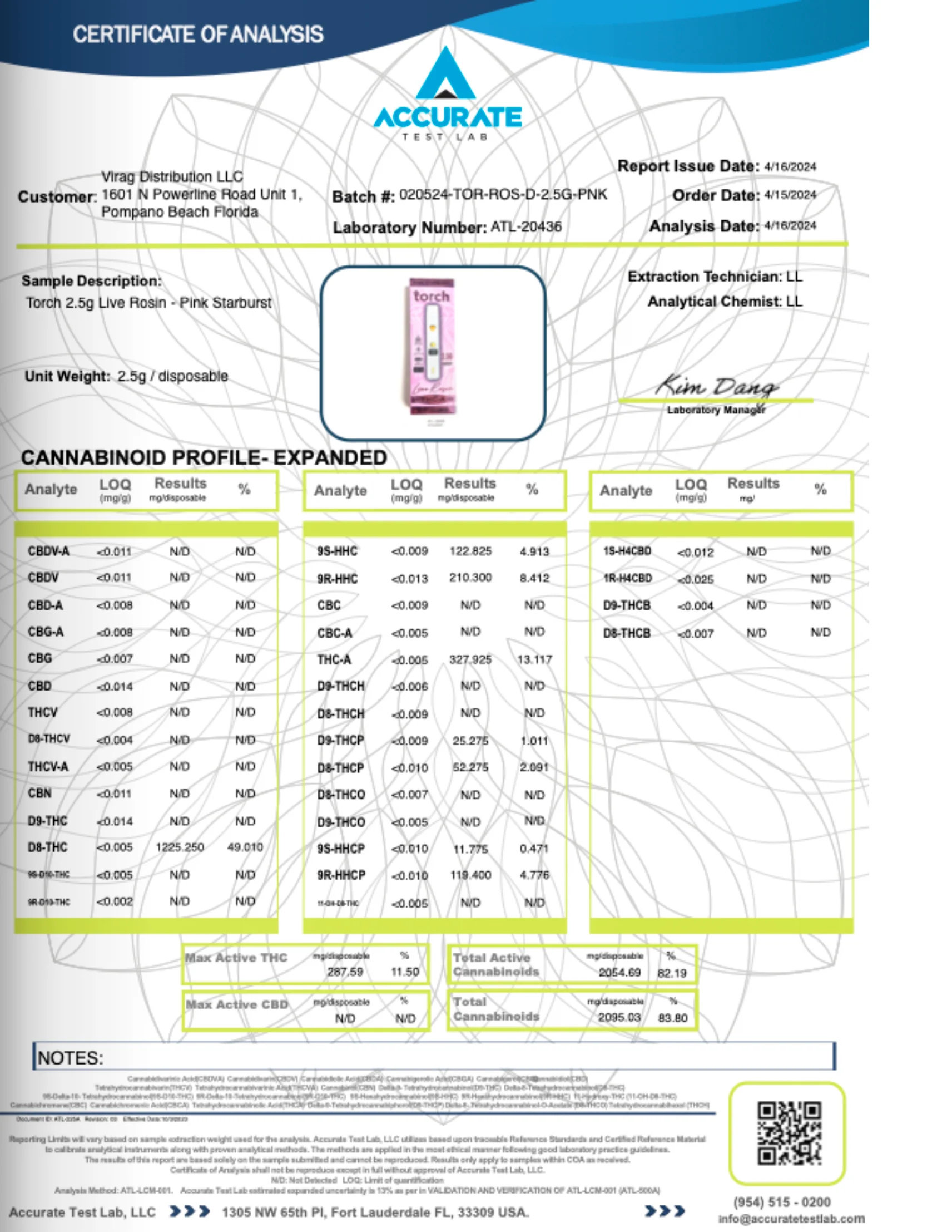 TORCH : THC-A DIAMOND INFUSED PREMIUM DISPOSABLE - 2.5G - Image 27