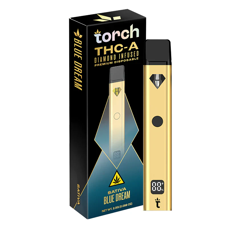 TORCH : THC-A DIAMOND INFUSED PREMIUM DISPOSABLE - 2.5G - Image 4